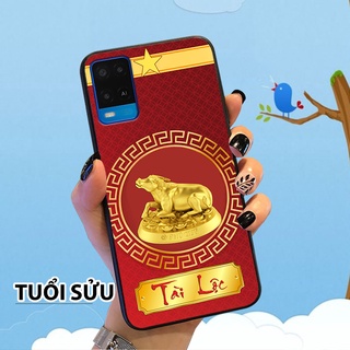 [RẺ VÔ ĐỊCH] Ốp Kính Cường Lực dành cho điện thoại OPPO A54 in hình Tài Lộc 12 con giáp