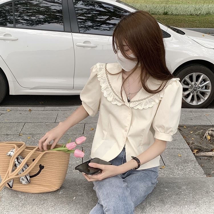 Áo Sơ Mi Nữ Thiết Kế Mỏng Phong Cách Hàn Quốc Mùa Hè Mới