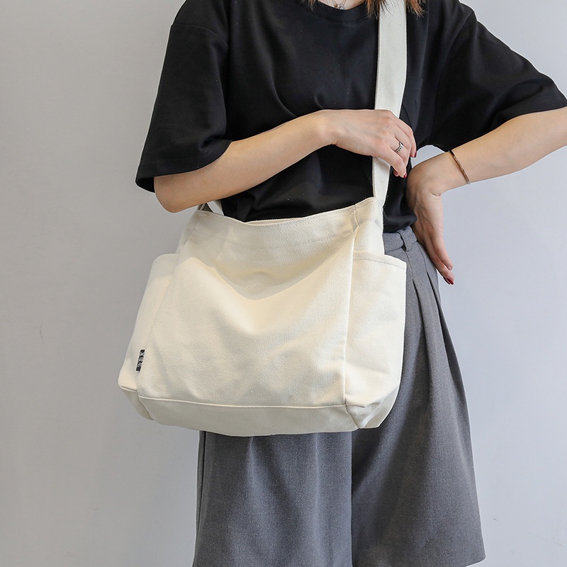 Túi đeo chéo ENVIROSAX vải canvas thiết kế đơn giản thời trang cho nữ