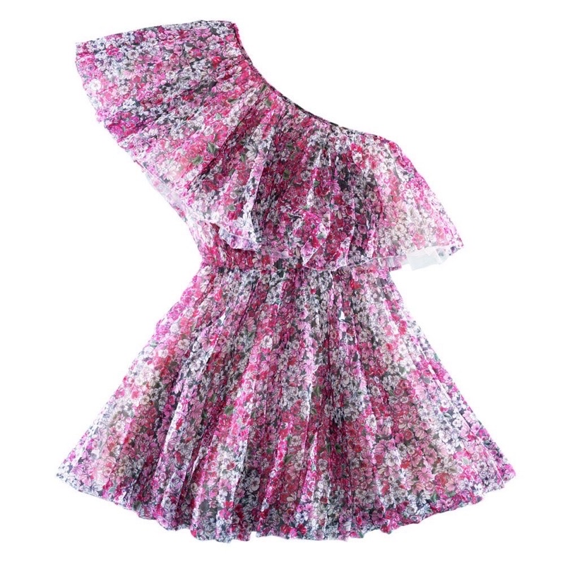 Váy hoa nhí dáng xòe chữ A HM new