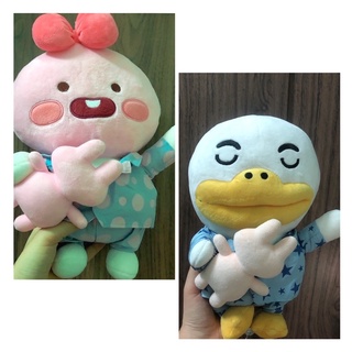 [Apeach Tube Kakao friends] gấu bông đào vịt tiệc pyjamas ôm pet thỏ bông chính hãng