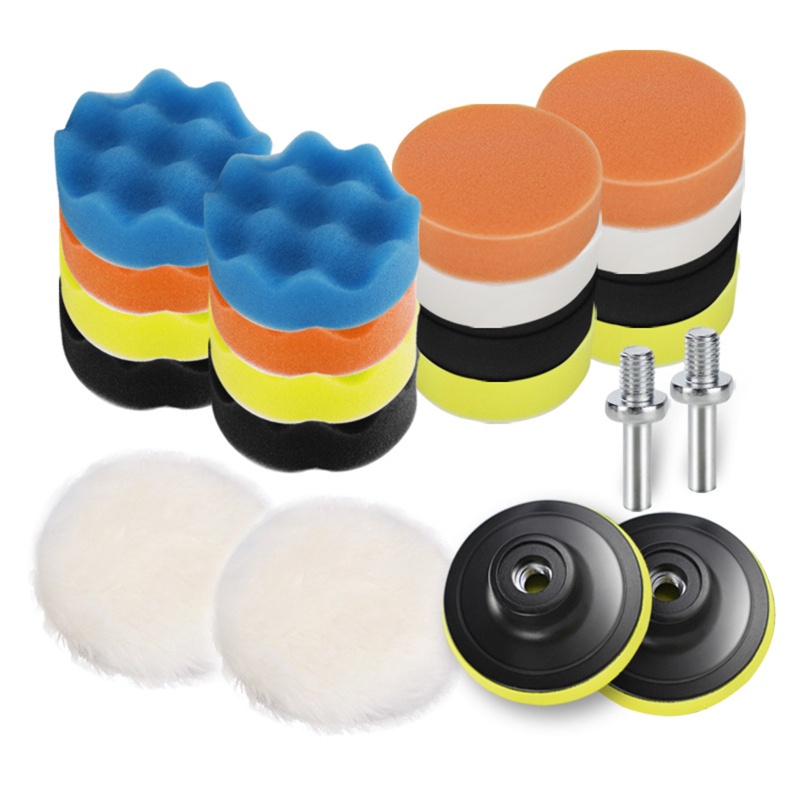 Bộ Đệm Đánh Bóng Xe Hơi Chống Trầy Xước Tiện Dụng