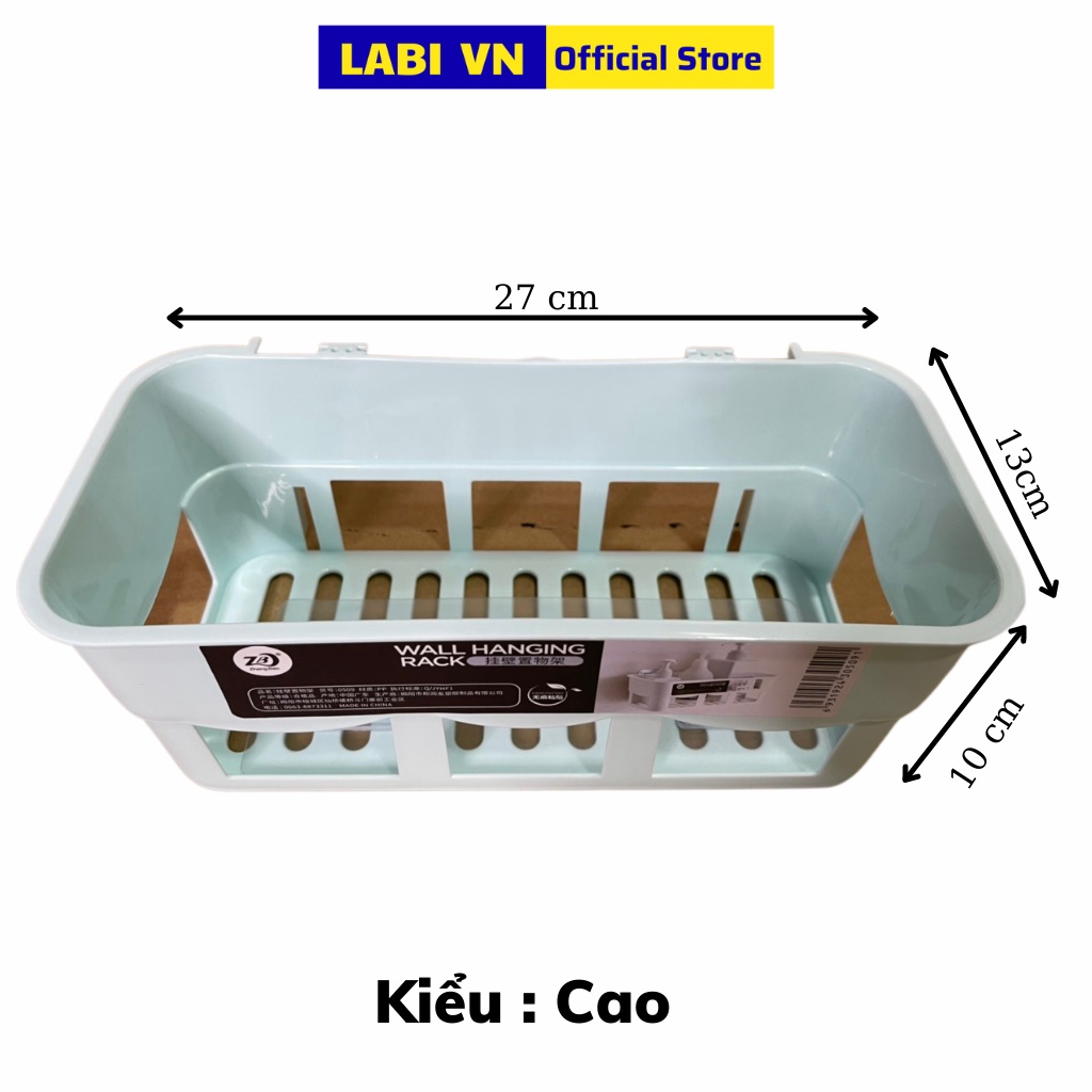 Kệ nhà tắm dán tường, giá để đồ đa năng LABI VN LB212