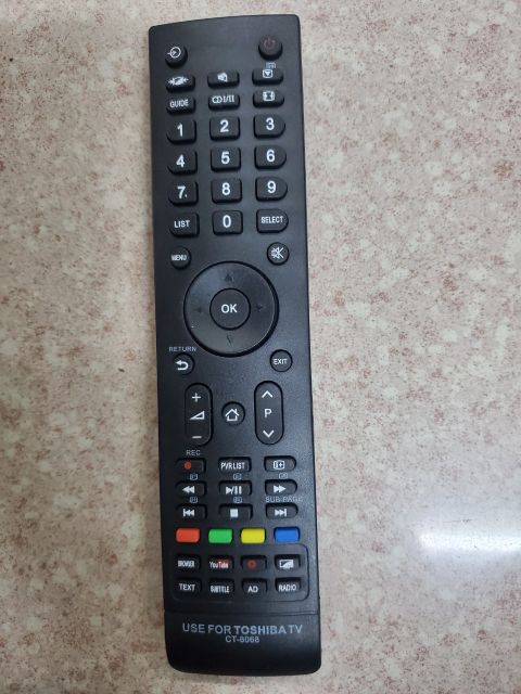 Remote điều khiển tivi toshiba CT 8068