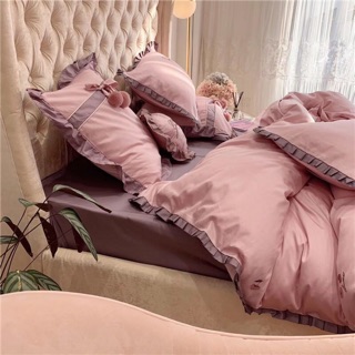 bộ chăn ga gối lụa satin vc99
