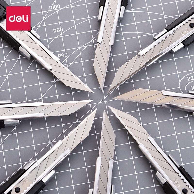Dao cắt da Deli thân thép không gỉ