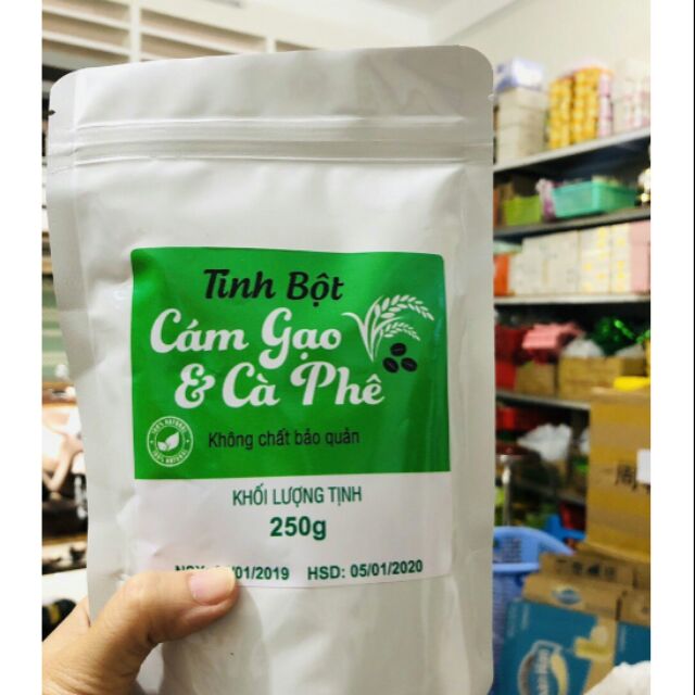 Tinh bột cám gạo cà phê