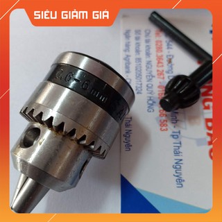 Đầu Mang Ranh  Kẹp Mũi Khoan 3- 16mm - Trục côn lắp cho máy khoan cần,khoan bàn