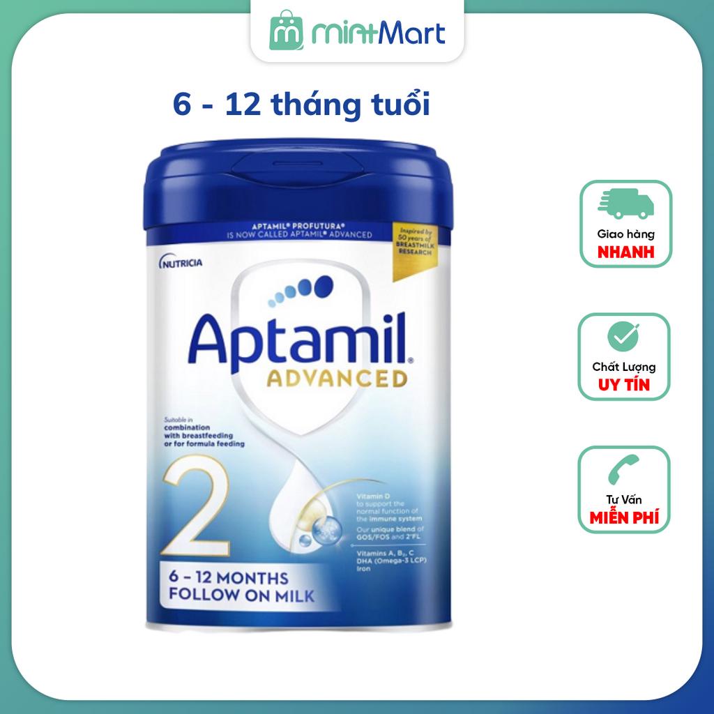 [Chính hãng] Sữa Aptamil Advanced Nội địa Anh lon thiếc 800gr đủ số 1, 2, 3