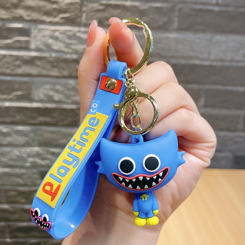 Móc Khóa Hoạt Hình 3d Poppy Playtime Huggy Wuggy