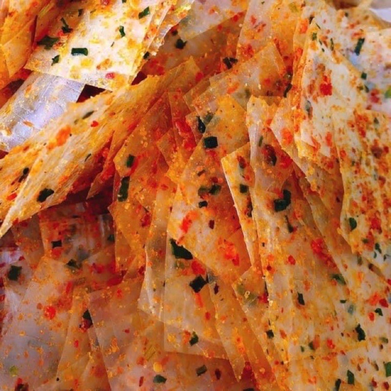 500g Bánh tráng lá vuông thập cẩm LONG AN | BigBuy360 - bigbuy360.vn