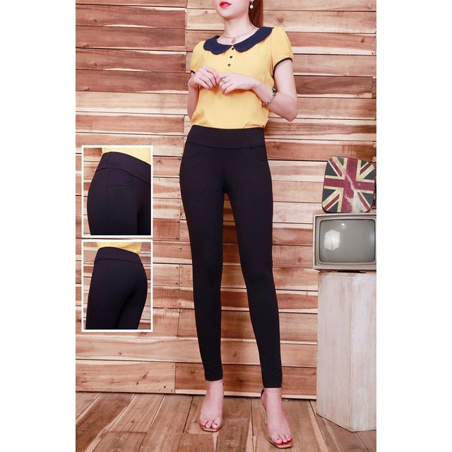 Quần legging cạp cao 4 túi