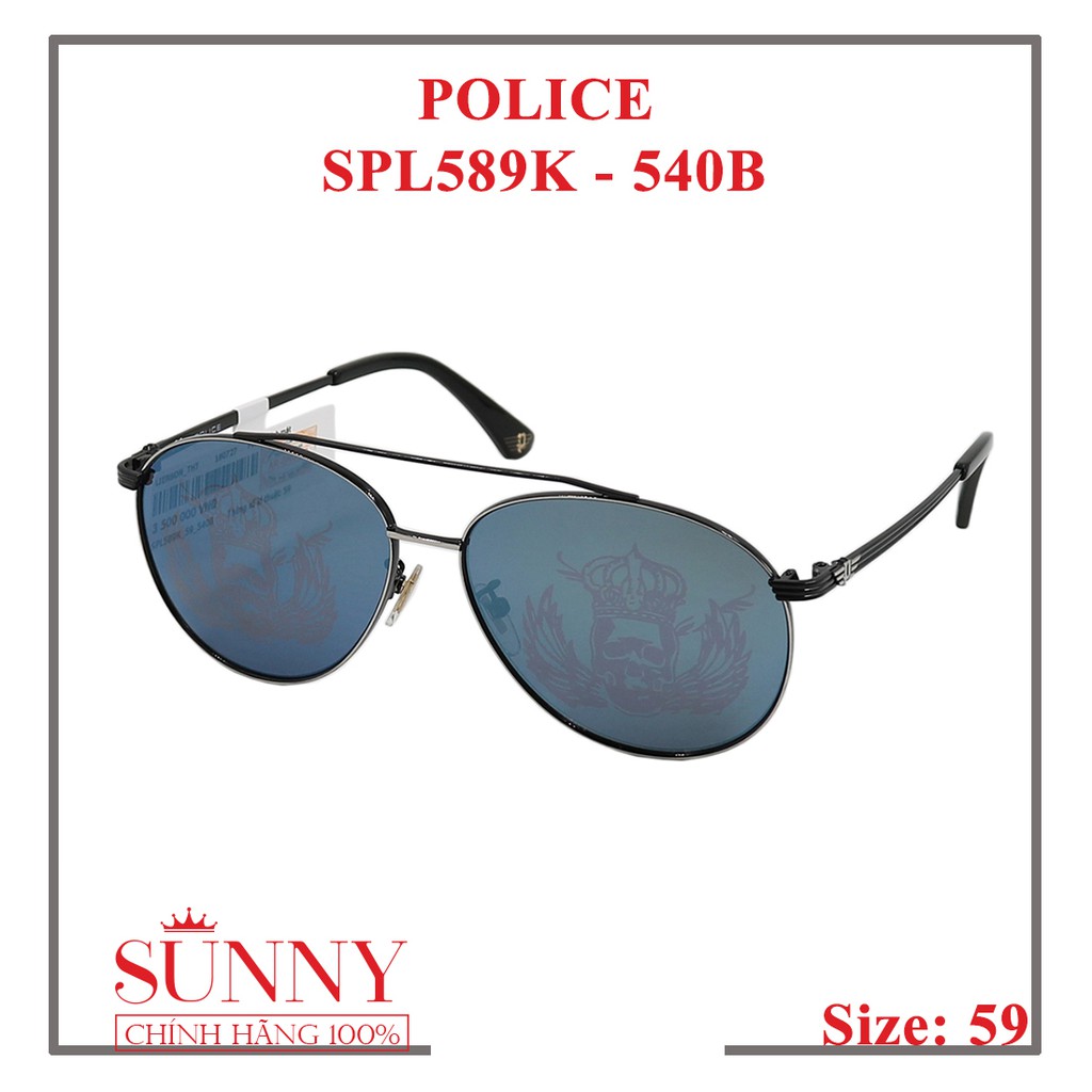 Kính Mát Nữ Police SPL589K