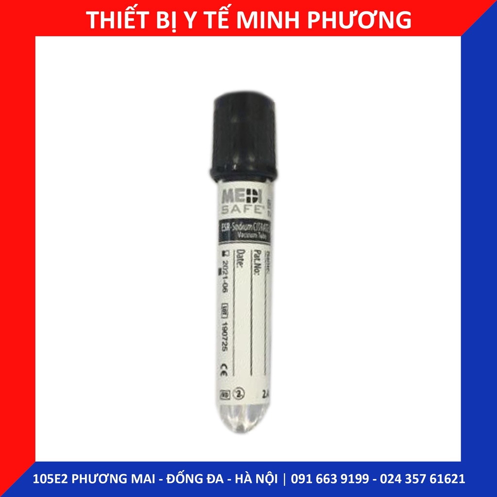 Ống xét nghiệm Heparin Medisafe 2ml