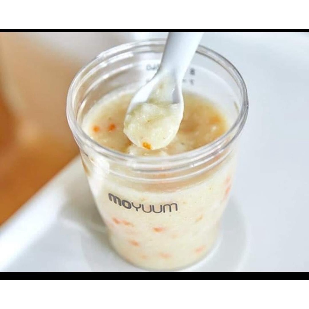 Cốc trữ sữa, đồ ăn dặm Moyuum 130-180-240ml Hàn Quốc, cốc trữ Moyuum cao cấp hàn Quốc chính hãng