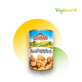 Nấm Mỡ Nguyên Cái 425g 🍒FREESHIP🍒 Nấm Mỡ Đóng Hộp hiệu Hopeland