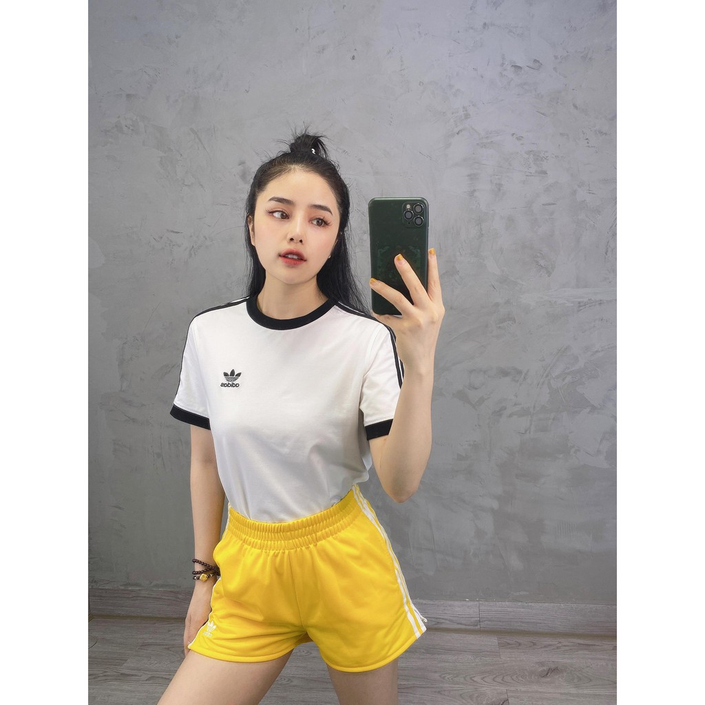 Áo thun das trắng 3 sọc cổ điển 502 3-Stripes Tee