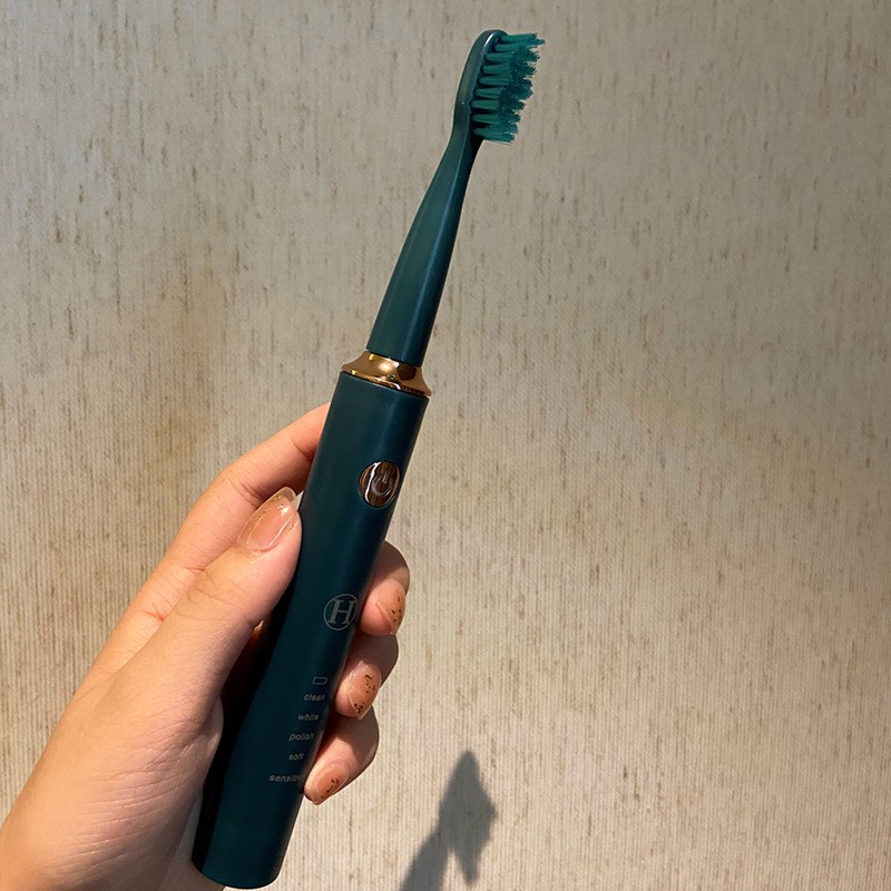 Bàn Chải Điện Đánh Răng Tự Động Sóng Âm Chống Nước IPX7 Sang Trọng