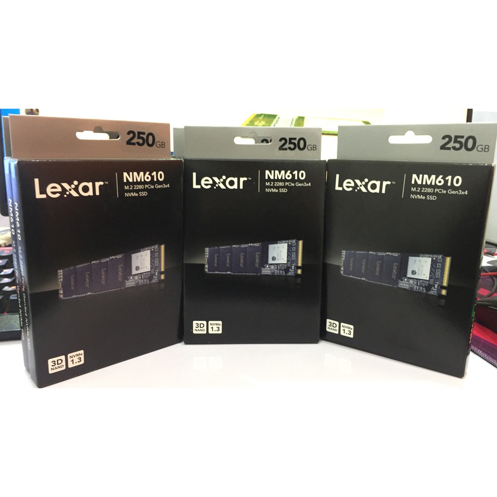 ổ cứng SSD Lexar NM610 250GB  NVMe (2280) chính hãng | WebRaoVat - webraovat.net.vn