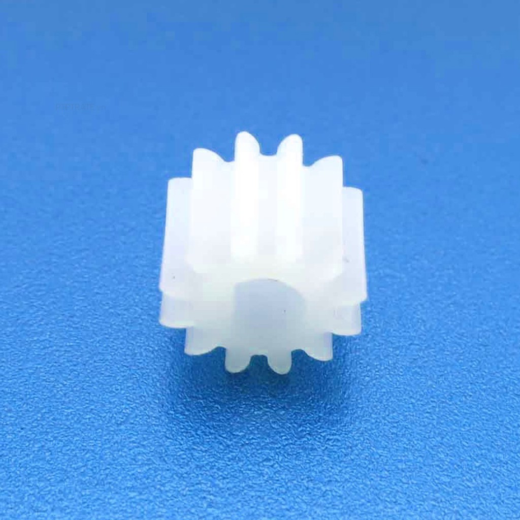 PTPTRATE ★10pcs New 1012DF Plastic Gear D Shape Hole 3mm 12T M0.5 For N20 D-Axis Motor DIY
