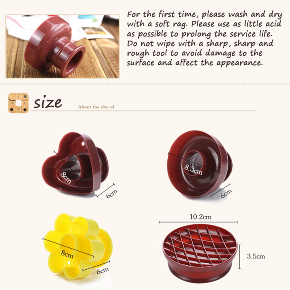 EPOCH Khuôn Làm Bánh Donut 4 Ngăn Tiện Lợi