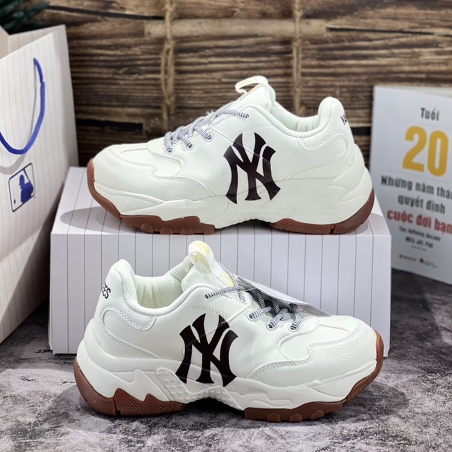 𝗠𝗟𝗕 NY Đế Nâu- Giày 𝗠𝗟𝗕 Thế Thao Nam Nữ 𝗠𝗟𝗕 Đế Nâu
