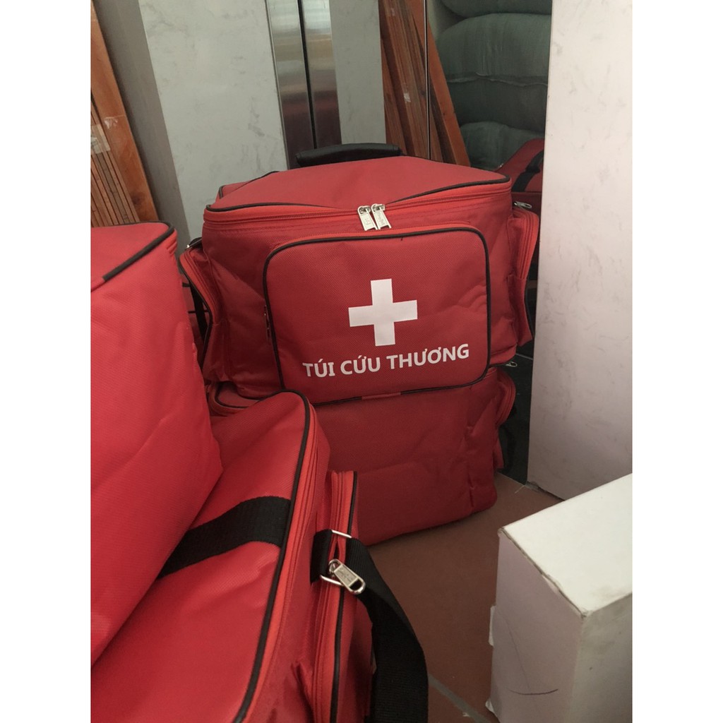 Túi sơ cứu loại A đầy đủ vật tư  chuẩn theo quy định của bộ y tế(không gồm nẹp gỗ)