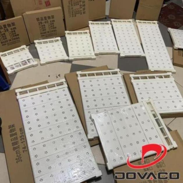 Kệ đa năng chia ngăn tủ nhà bếp, nhà tắm,  không cần khoan bắt vít 29-40cm