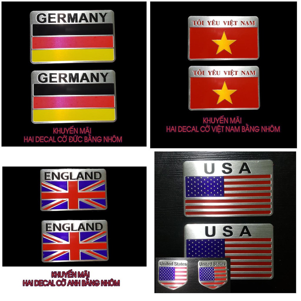 COMBO 2 TEM NHÔM 5x8 CM