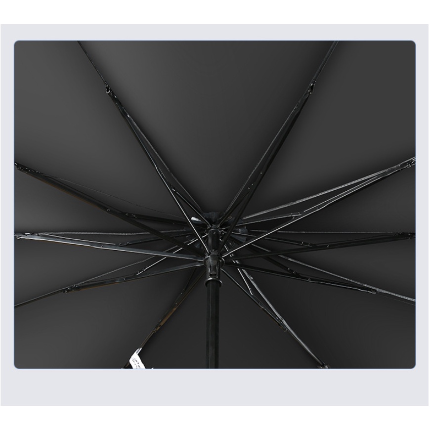 Dù che nắng kính lái xe hơi, tấm che nắng kính lái xe ô tô keo bạc titan chống tia UV baoe vệ nội thất xe