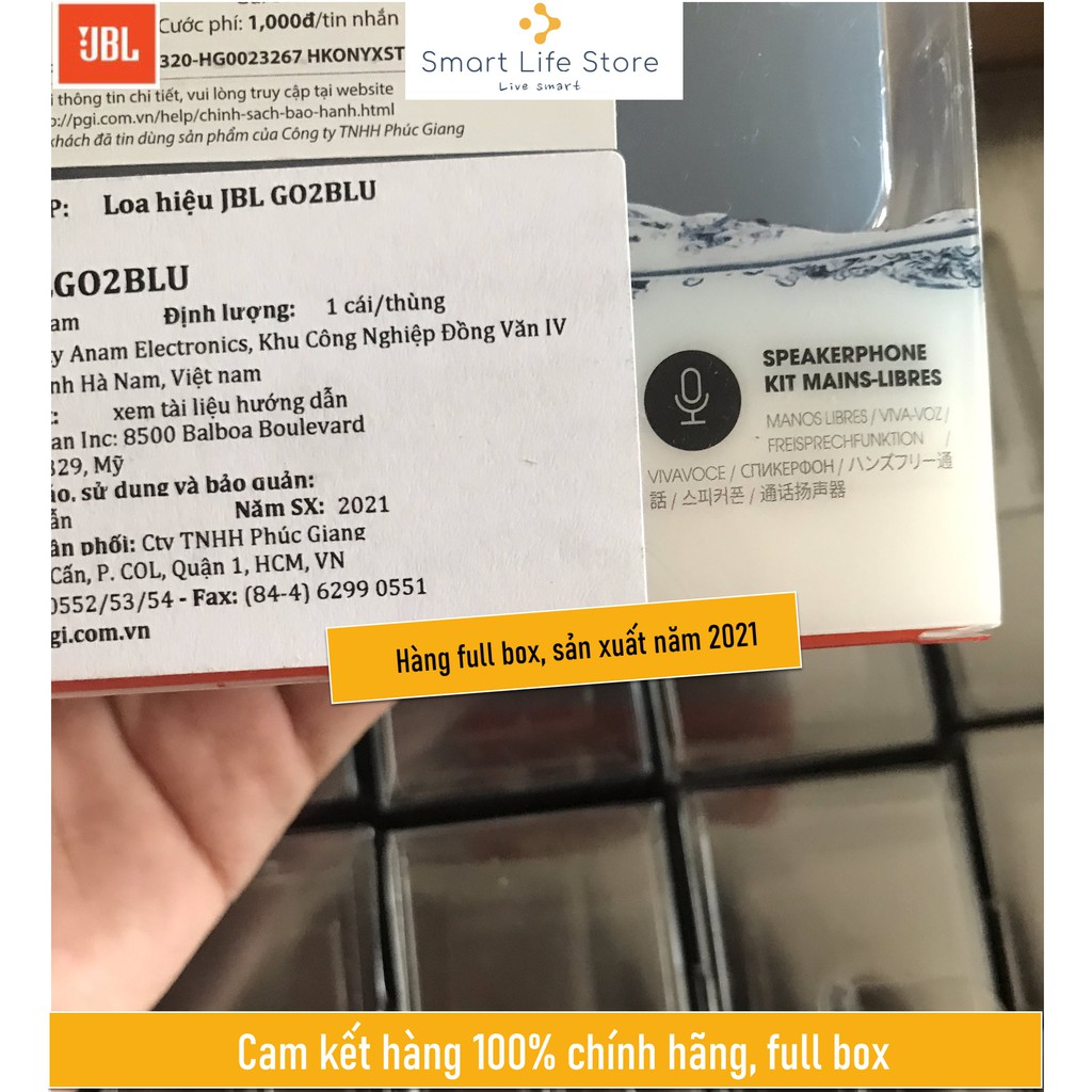 - Loa Bluetooth JBL GO 2 FULL BOX