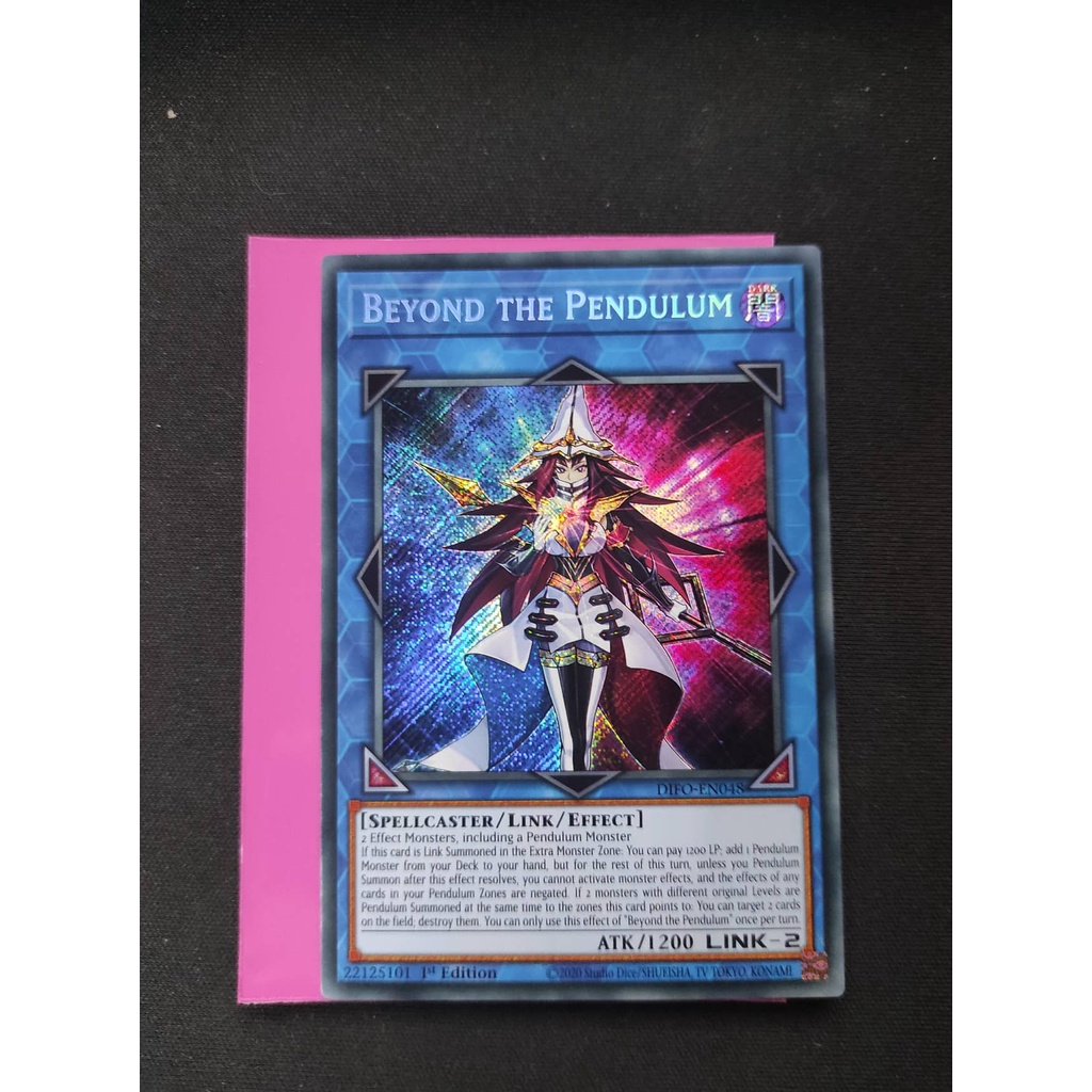 (YGO-TCG)1 lá thẻ bài Beyond the Pendulum - DIFO-EN048 - Secret Rare