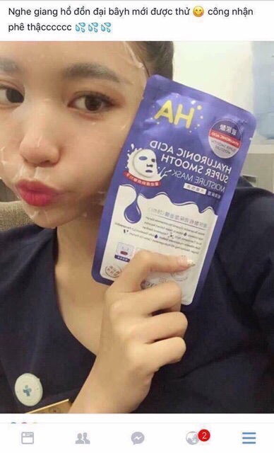 (HÀNG AUTH) Mặt nạ HA giá tôt (1 hộp 20mieng) | Thế Giới Skin Care