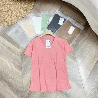 Áo pull cotton cổ tim