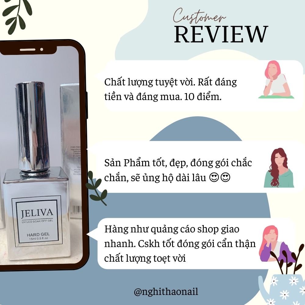 Cứng móng Jeliva 15ml