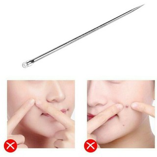 Que nặn mụn trứng cá, mụn đầu đen💓2 đầu bằng thép không gỉ