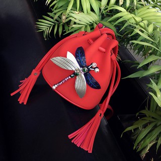 Túi Chuồn Chuồn Màu Đỏ