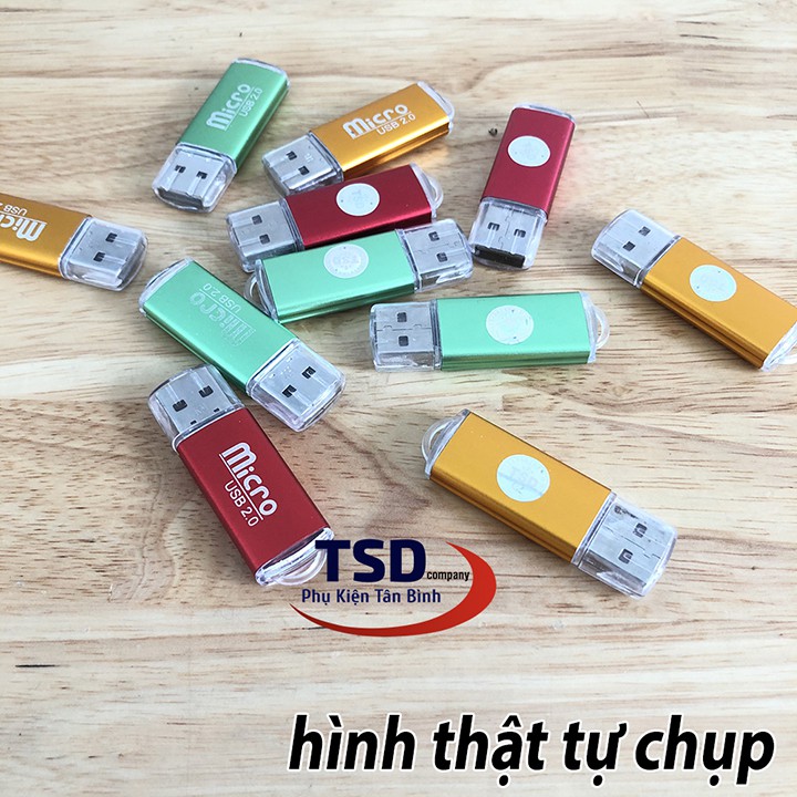 Đầu Đọc Thẻ Nhớ Vỏ Nhôm Xịn