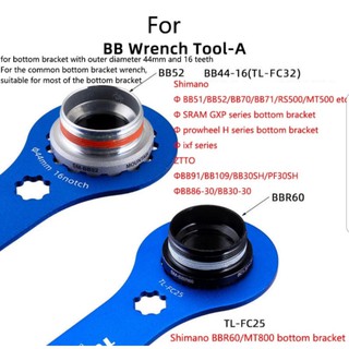 Cờ Lê Lồng Trục Giữa BB Xe Đạp