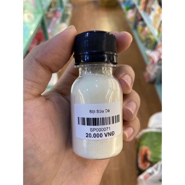 Bột sữa dê chai 50ml
