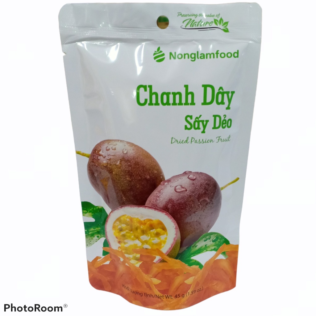 Chanh Dây Sấy Dẻo Nông Lâm Food 45g trái cây sấy dẻo đồ ăn vặt giảm cân,ăn kiêng hiệu quả thích hơp nhiều lứa tuổi