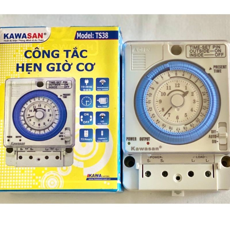 công tắc hẹn giờ TS 38
