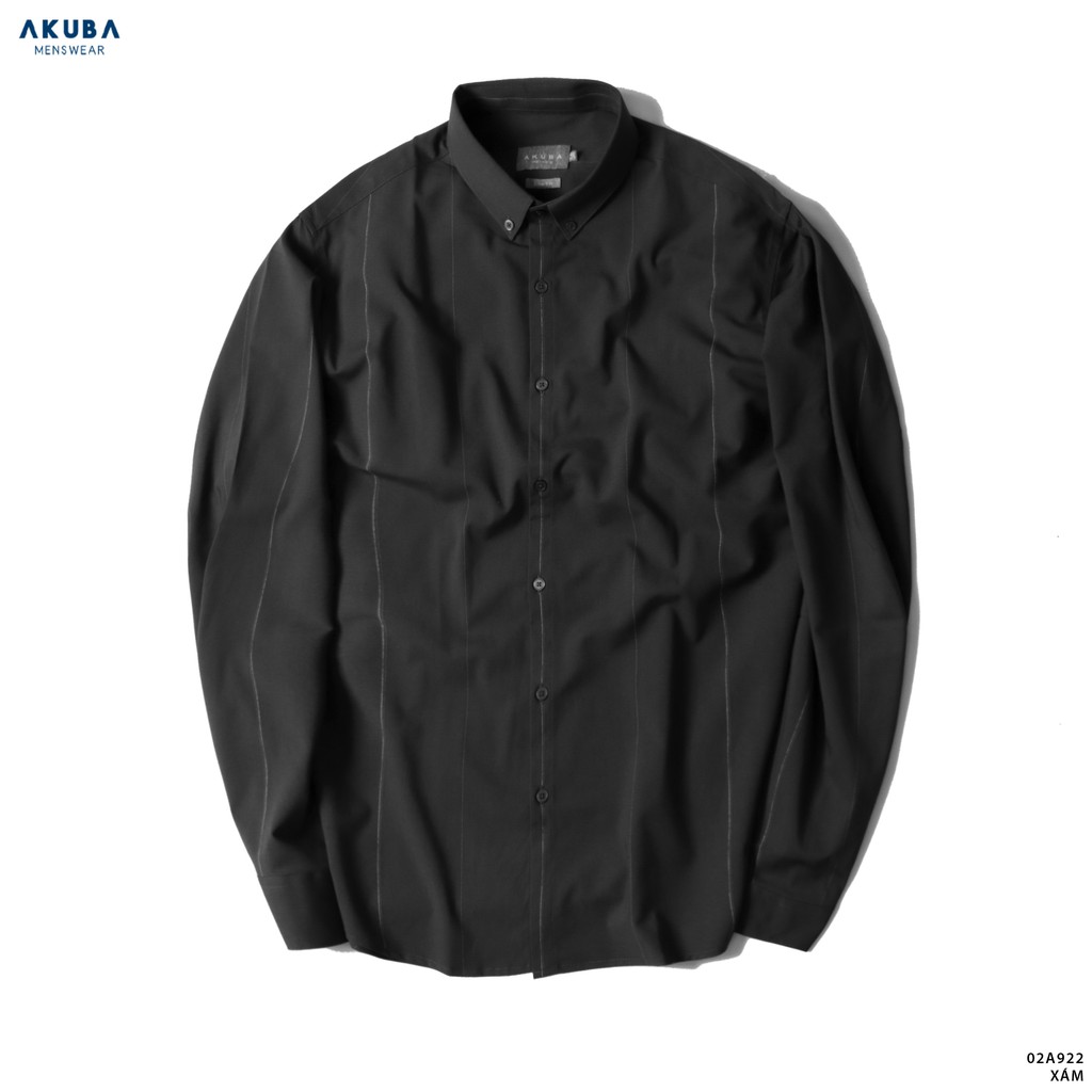 Áo Sơ Mi Nam Tay Dài Công Sở AKUBA 02A922
