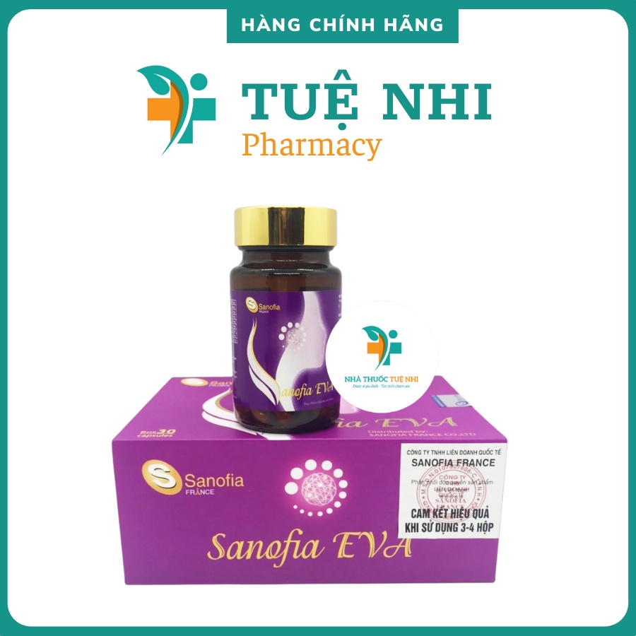 Viên uống SANOFIA EVA giúp cân bằng và tăng cường nội tiết tố nữ hộp 30 viên - NT075