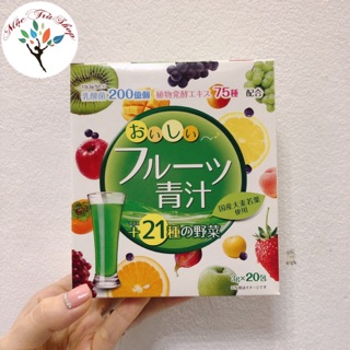 Bột rau củ hoa quả Yuwa- hộp 20 gói