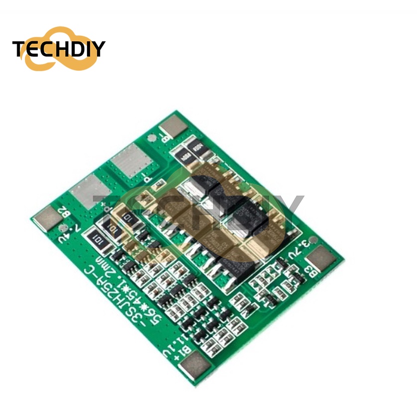 Bảng Mạch Bảo Vệ Pin Li-ion 3S 4S 25A 30A 40A 18650 BMS Dành Cho Động Cơ Khoan 11.1V 12.6V/14.8V 16.8V