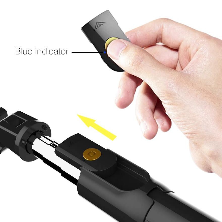 Gậy Tự Sướng K07 2 Trong 1 Kèm Remote Điều Khiển Bluetooth Hp 4329 | BigBuy360 - bigbuy360.vn