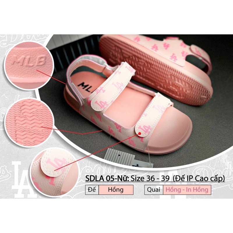 DÉP SANDAL M.L.B CHUNKY MONOGRAM SIÊU ÊM CHO NAM VÀ NỮ