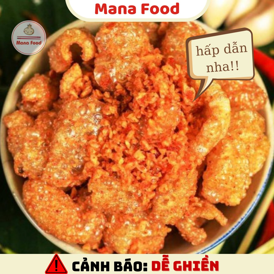 [Mã 267FMCGSALE giảm 8% đơn 500K] 150G Da Heo Muối Ớt Mana Food , da heo mắm hành, da heo tóp mỡ | Giòn rụm - thích mê | BigBuy360 - bigbuy360.vn
