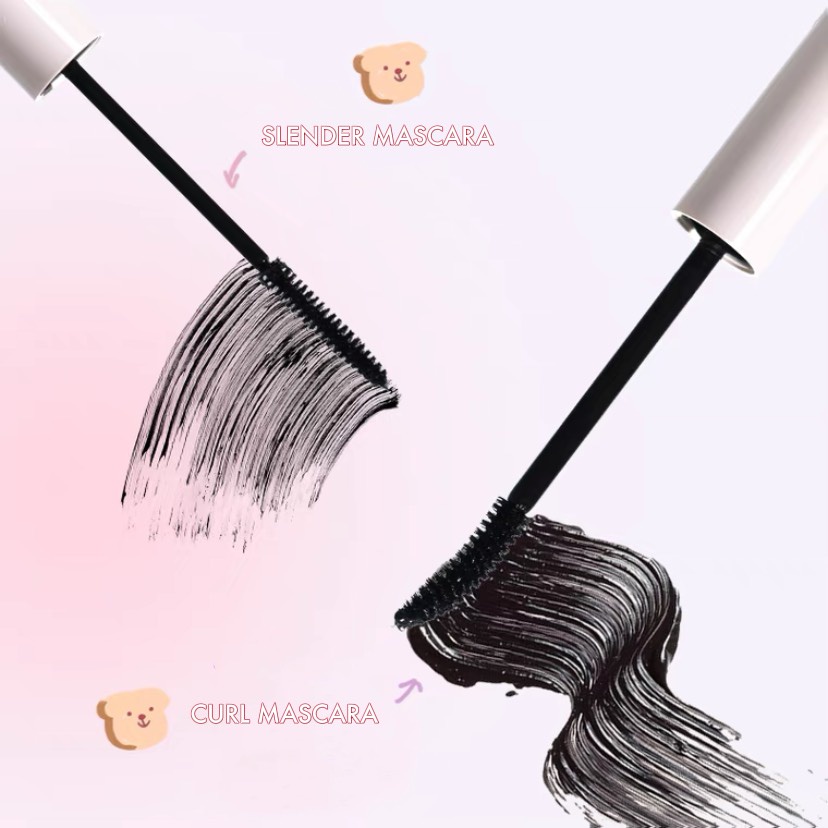 Chuốt mi GOGO TALES cong mi chống lem Garden Bear Slender Curl Mascara GT418 GOGO123 GT419 GOGO122 GT216 GOGO57